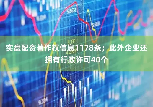 实盘配资著作权信息1178条；此外企业还拥有行政许可40个